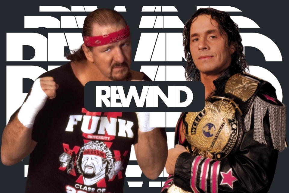 REWIND: Terry Funk vs Bret Hart, 50 Years of Funk