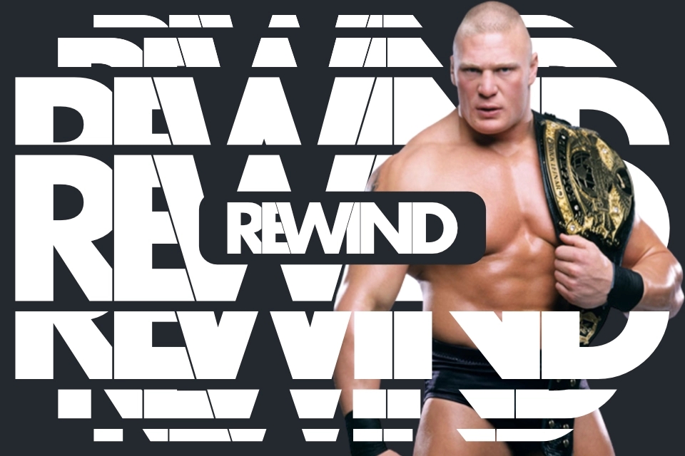 REWIND: Brock Lesnar vs The Rock